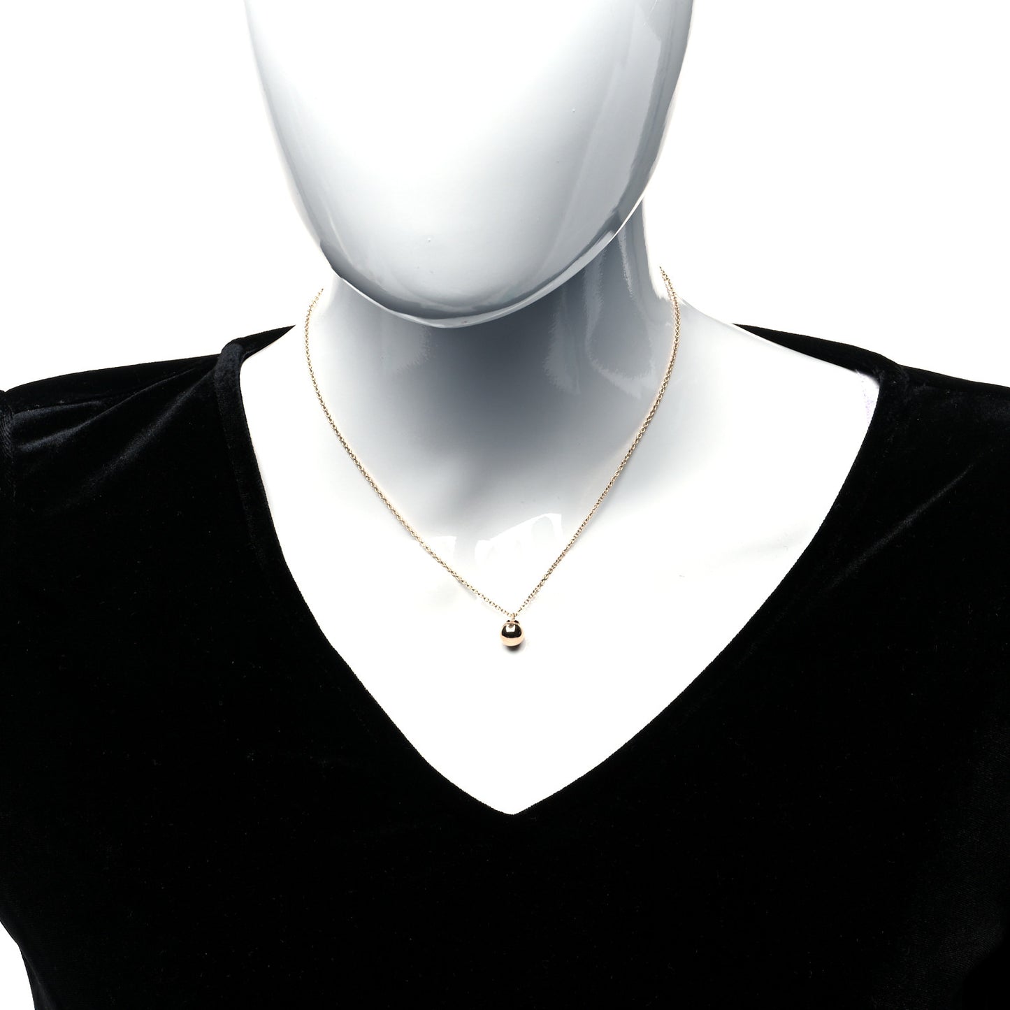 18K Rose Gold 8mm HardWear Ball Pendant Necklace