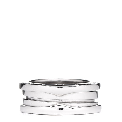 Bulgari 18K White Gold B.Zero1 3 Band Ring 49 5 1 of 5