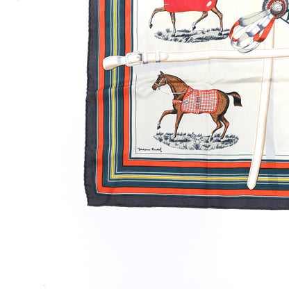Hermes Silk Dip Dye Couvertures Et Tenues de Jour Scarf 90 5 of 6