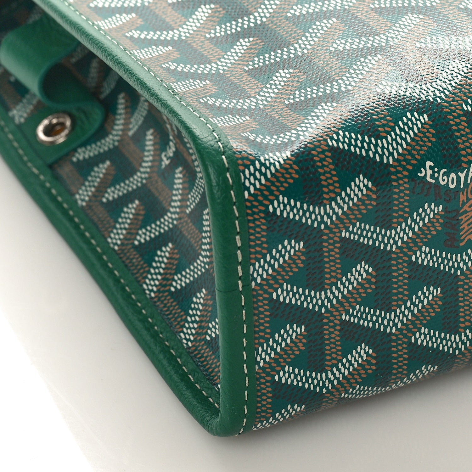 Goyard Goyardine Jouvence Toiletry Pouch Green 7 of 8