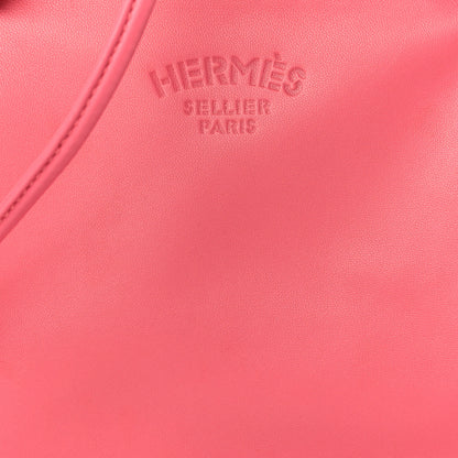 Hermes Milo Lambskin Swift Mini Aline Rose Azalee 7 of 10