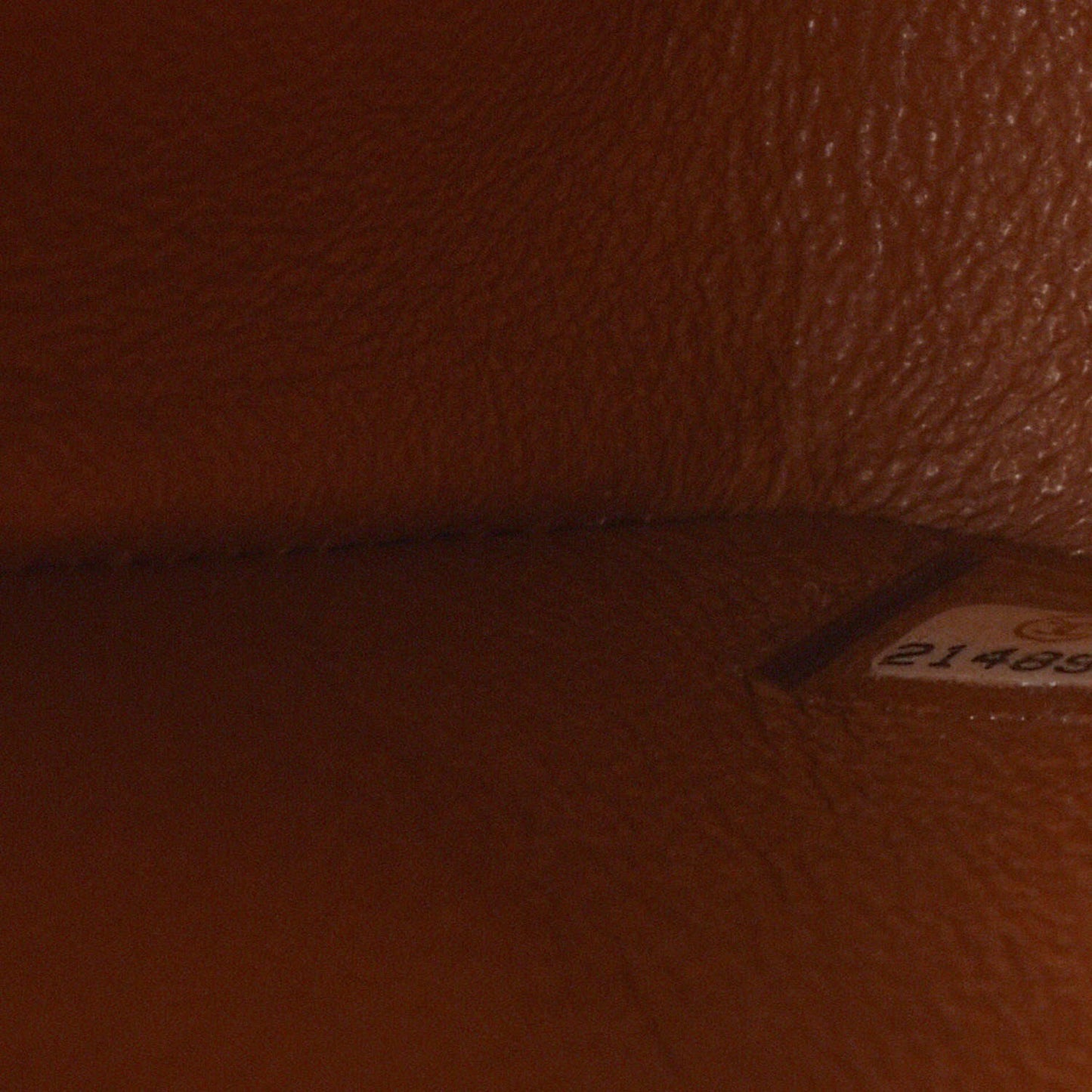 Lambskin Quilted Jumbo Double Flap Camel