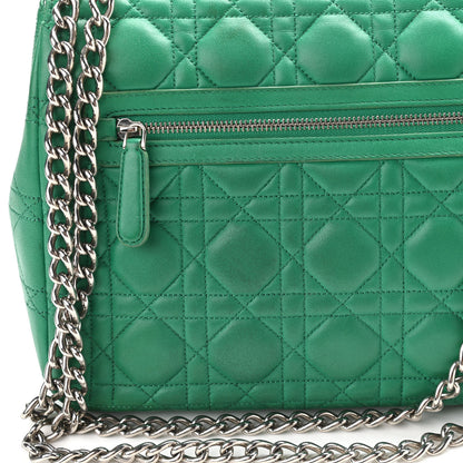 Christian Dior Lambskin Cannage Large Miss Dior Flap Green 12 of 13
