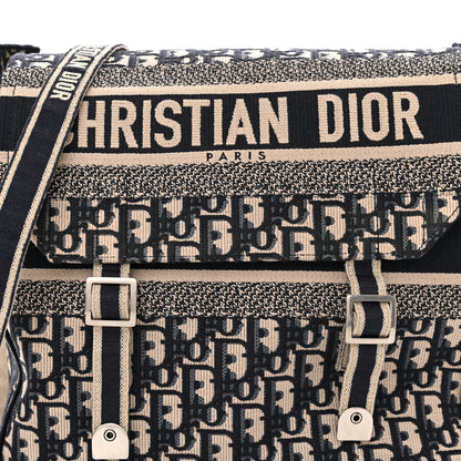 Christian Dior Oblique Medium Diorcamp Messenger Blue 8 of 10