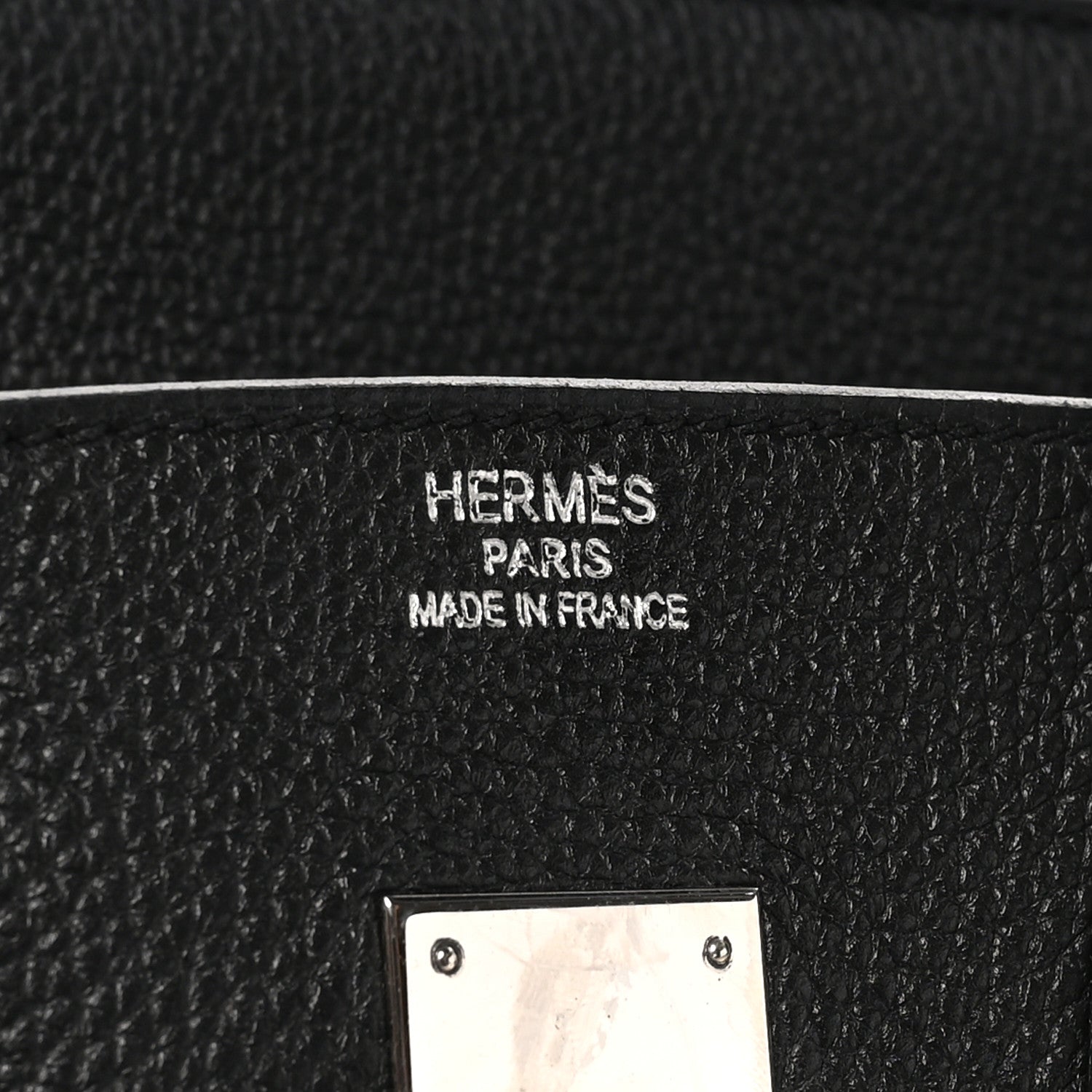 Hermes Togo Birkin 35 Black 6 of 10