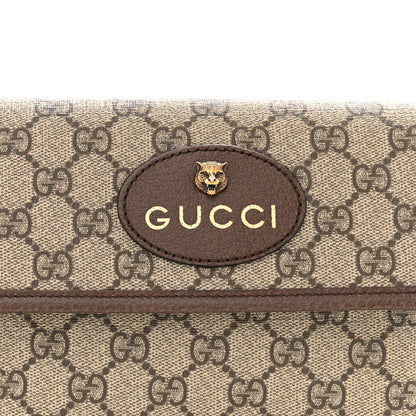 Gucci GG Supreme Monogram Neo Vintage Web Belt Bag Brown 8 of 10