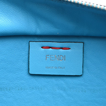 Fendi Vitello Dolce Shiny Nappa Petite 3Jours Tote Mattone Maldives 6 of 13