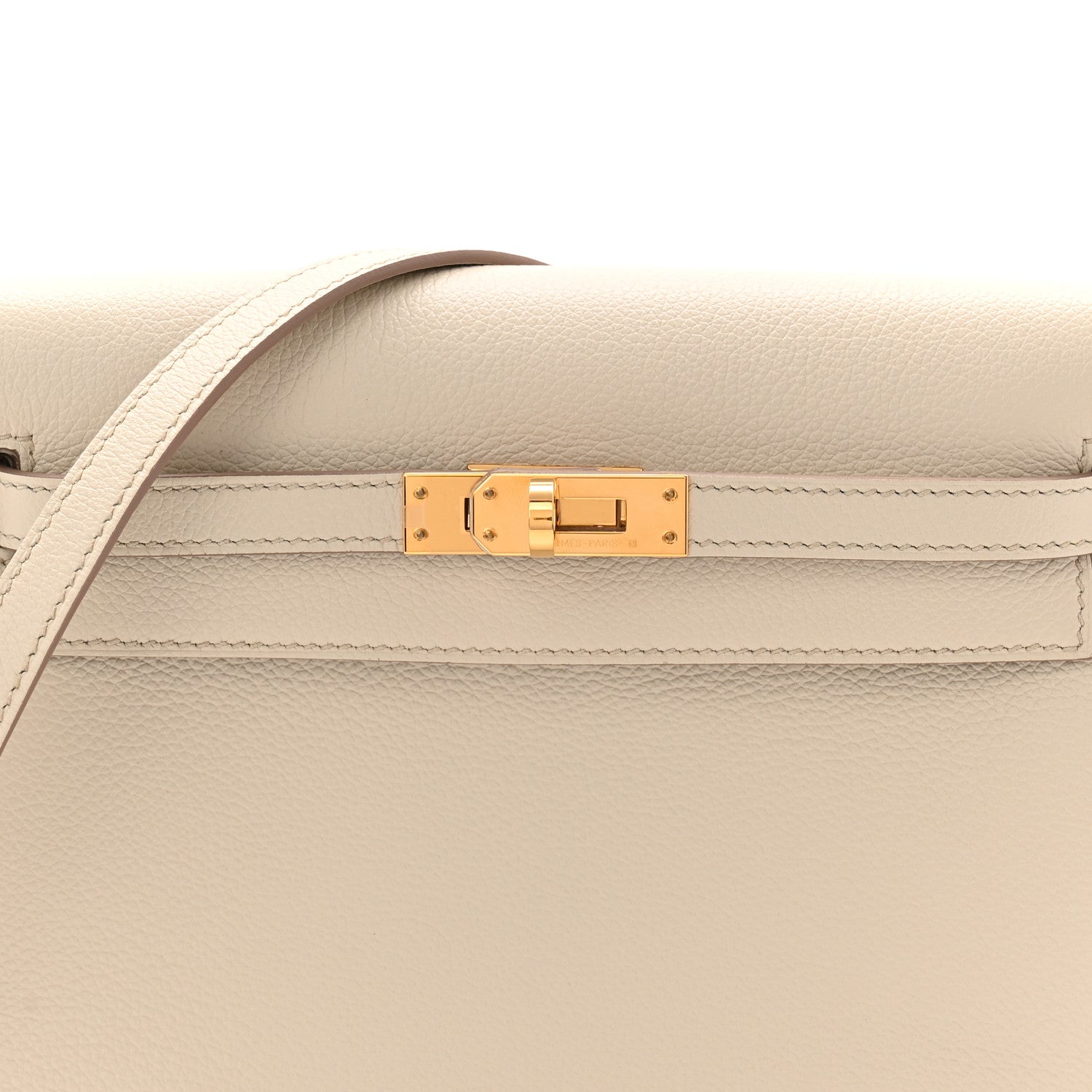 Hermes Evercolor Kelly Danse II Belt Bag Beton 9 of 12