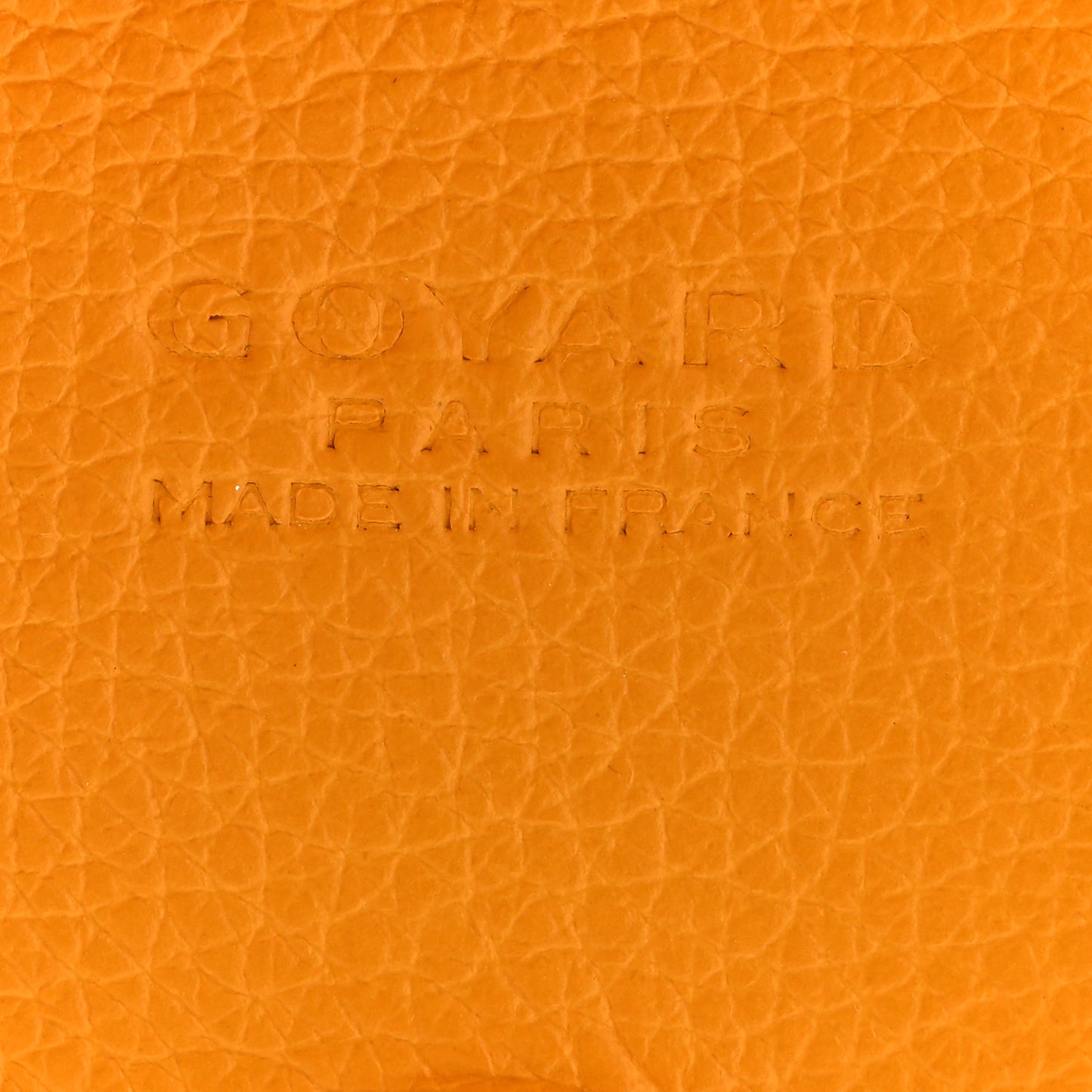 Calfskin Bag Clip Yellow
