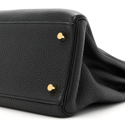 Hermes Togo Kelly Retourne 32 Black 9 of 11