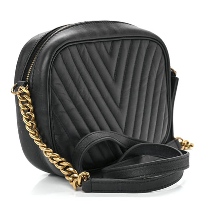 Louis Vuitton Calfskin New Wave Camera Bag Black 3 of 12