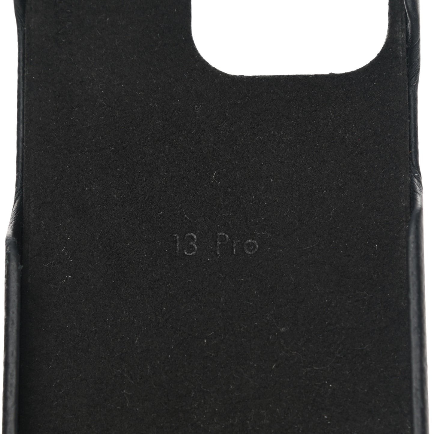 Monogram iPhone 13 Pro Bumper Black