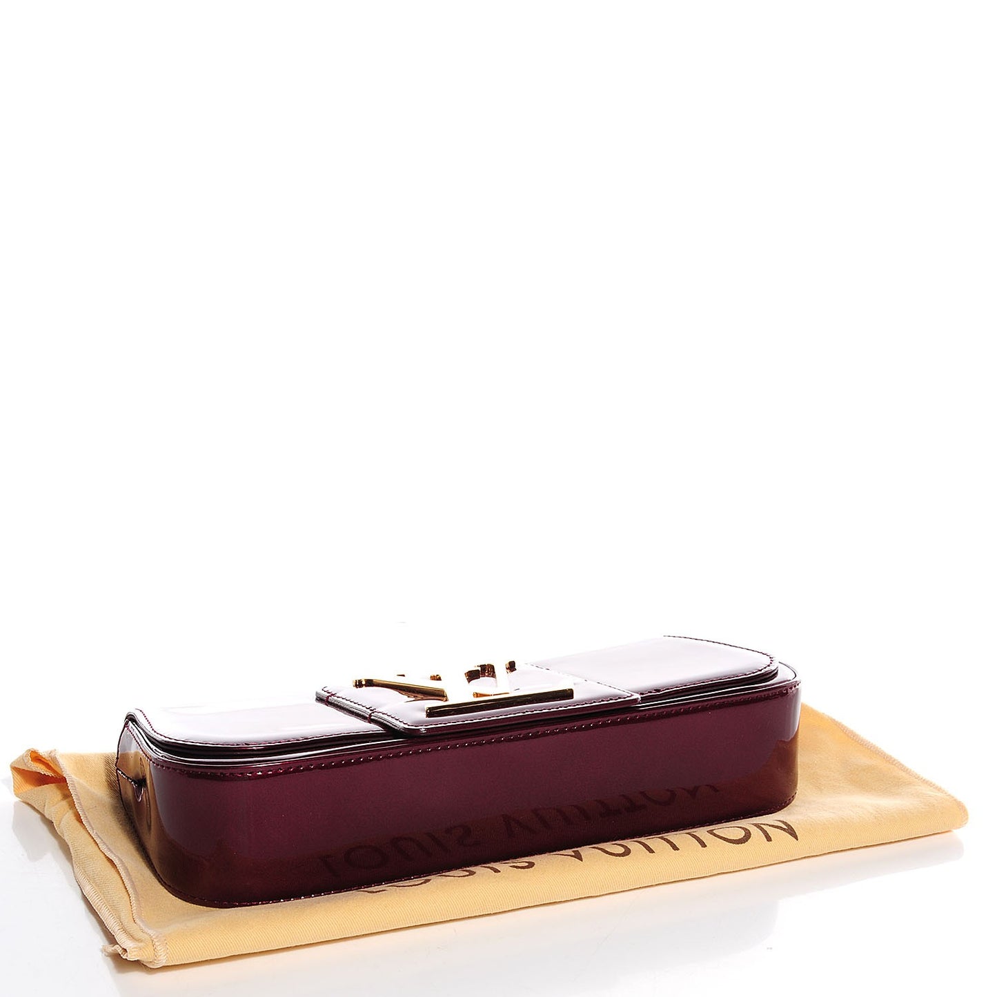 Patent Sobe Clutch Rouge Fauviste