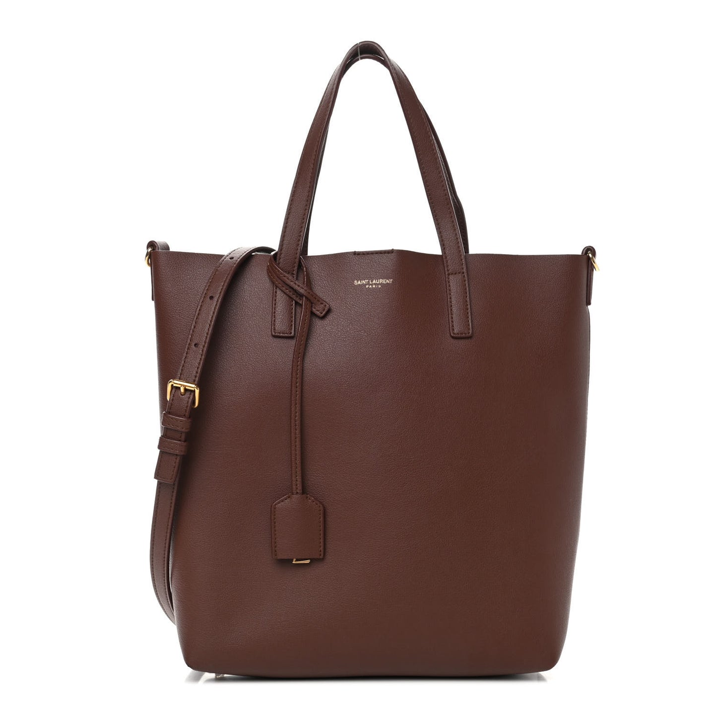 Calfskin Toy Shopping Tote Old Brandy