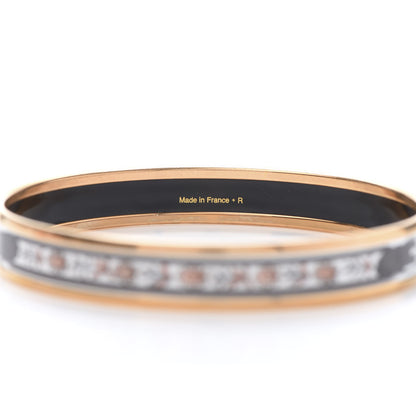 Hermes Enamel Printed Narrow Festival des Amazones Bracelet 65 4 of 6