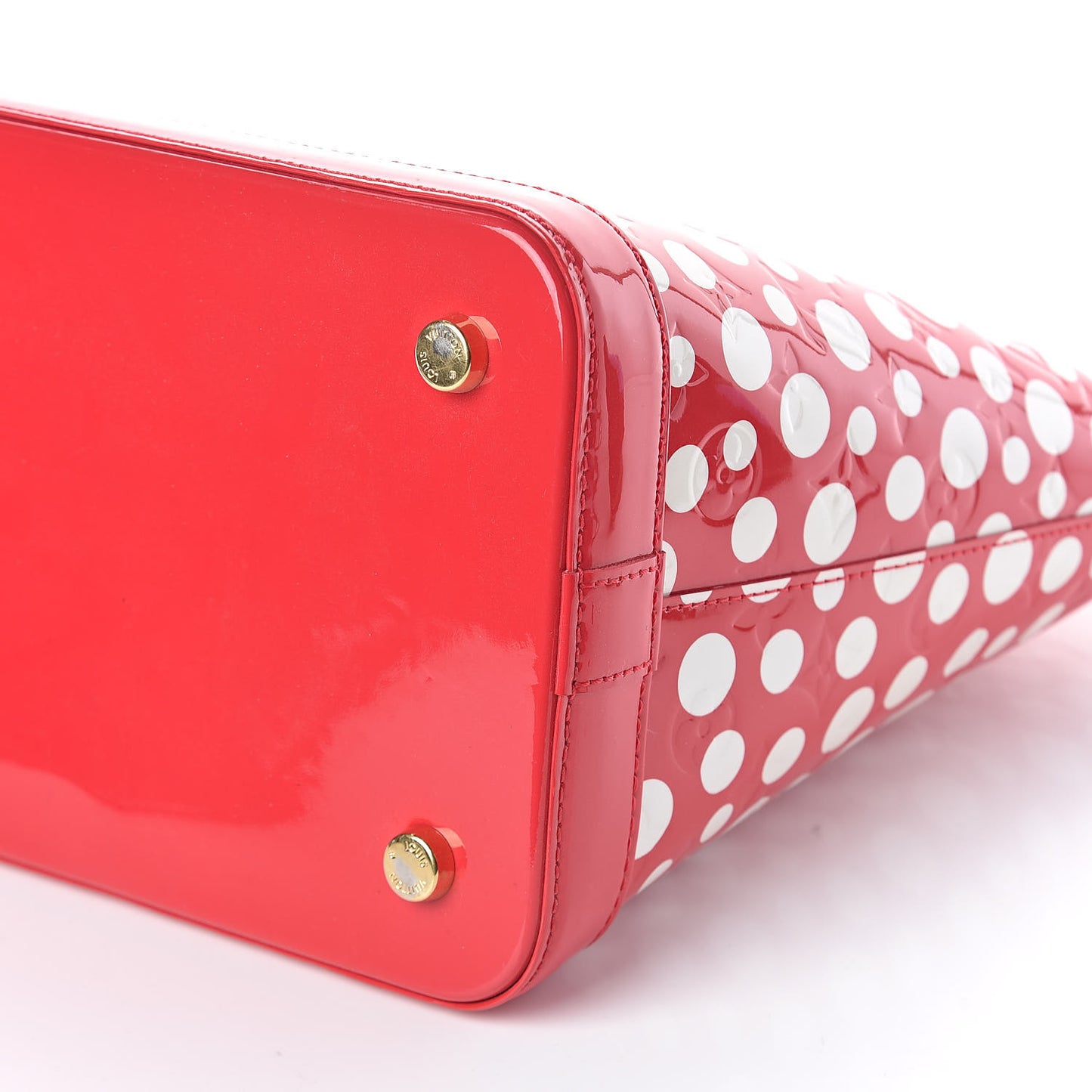 Vernis Kusama Infinity Dots Lockit MM Red