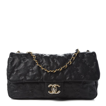 Chanel Caviar Wild Stitch Flap Black 1 of 8