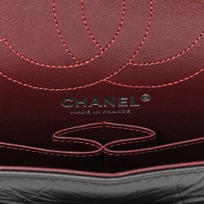 Chanel Aged Calfskin Quilted 2.55 Reissue 226 Flap Black 6 of 15