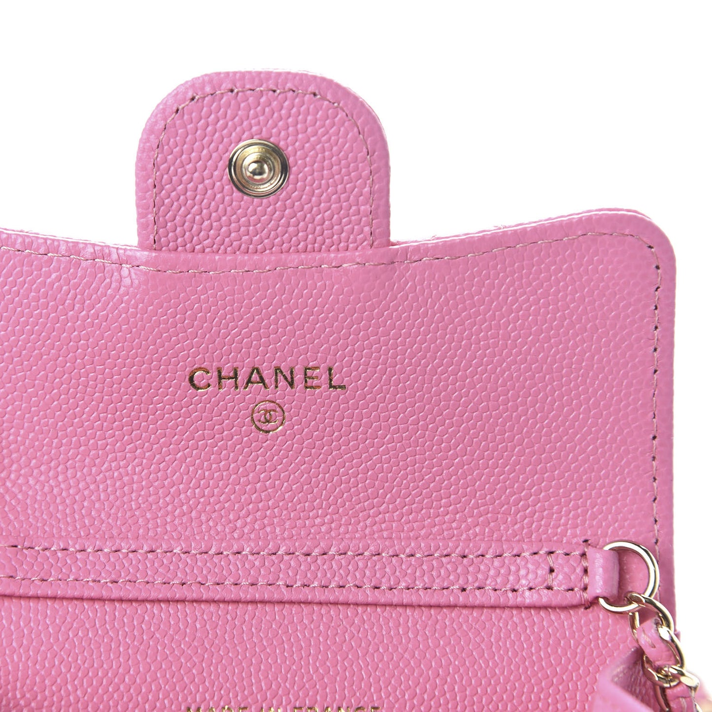 Caviar Quilted Belt Bag Pink