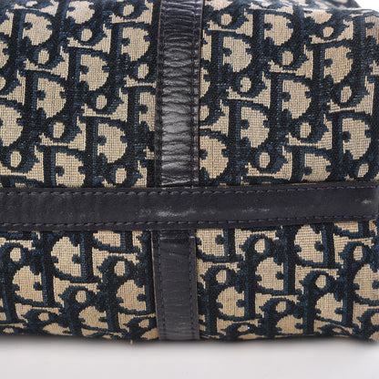 Christian Dior Monogram Boston Navy Blue 21 of 44