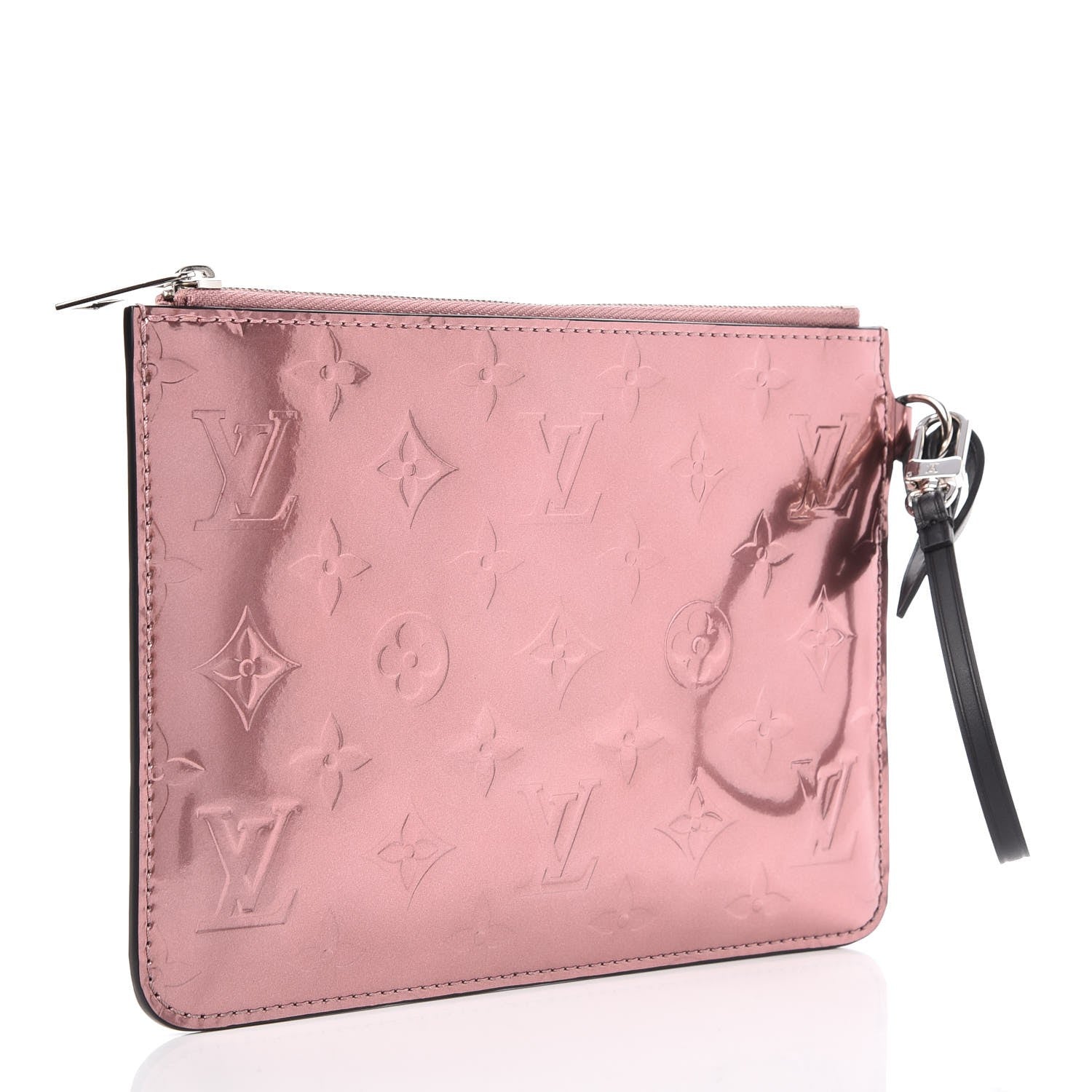 Louis Vuitton Vernis Long Beach Neverfull PM Pochette Rose Cuivre 3 of 6