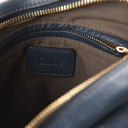 Chloe Calfskin Medium Marcie Satchel Blue 6 of 9