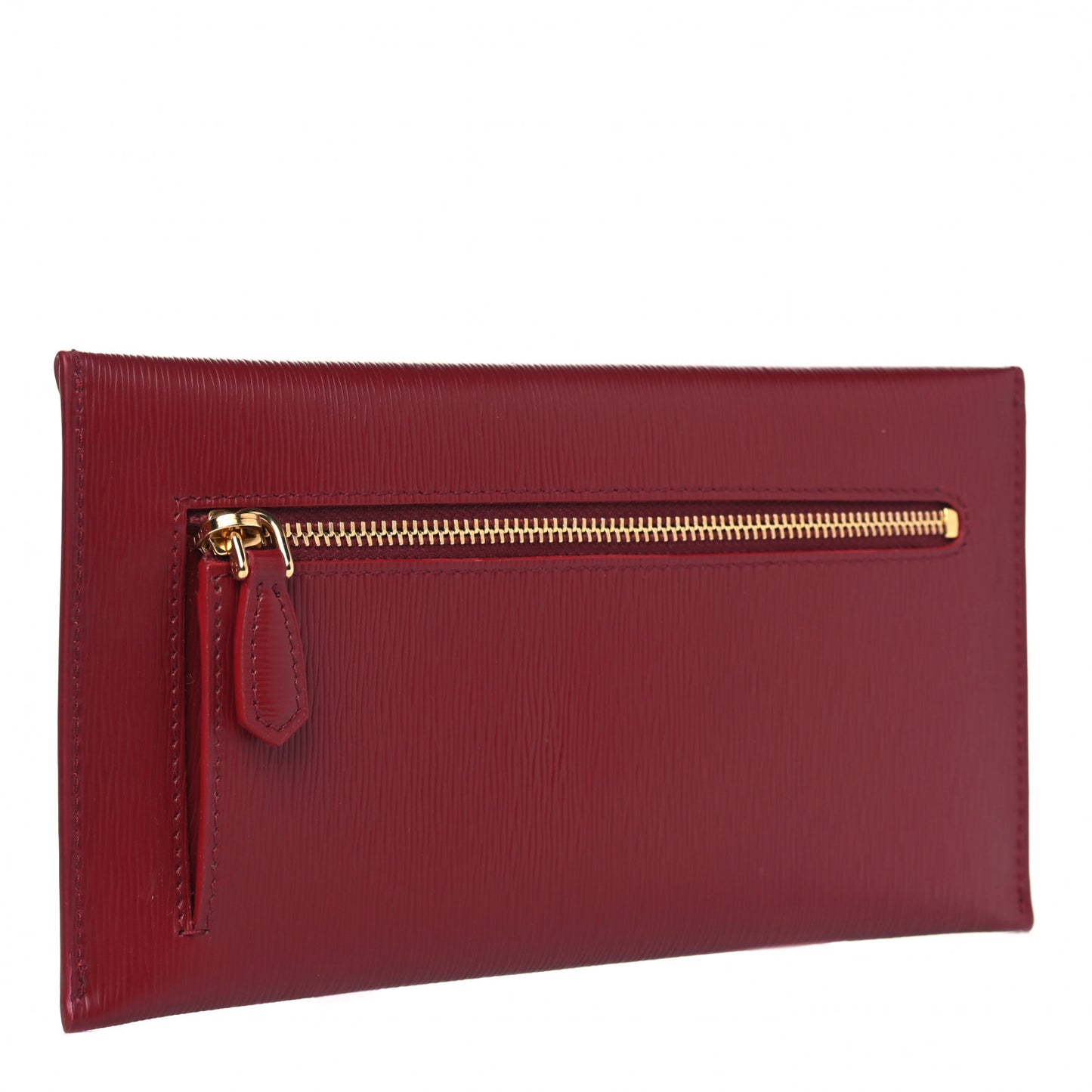Vitello Move Envelope Wallet Rubino