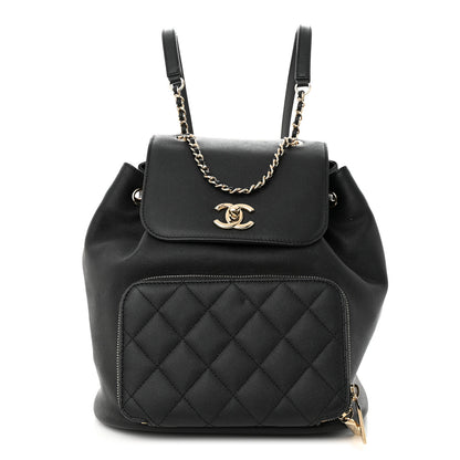 Chanel Caviar Quilted Business Affinity Backpack Black 1 of 12
