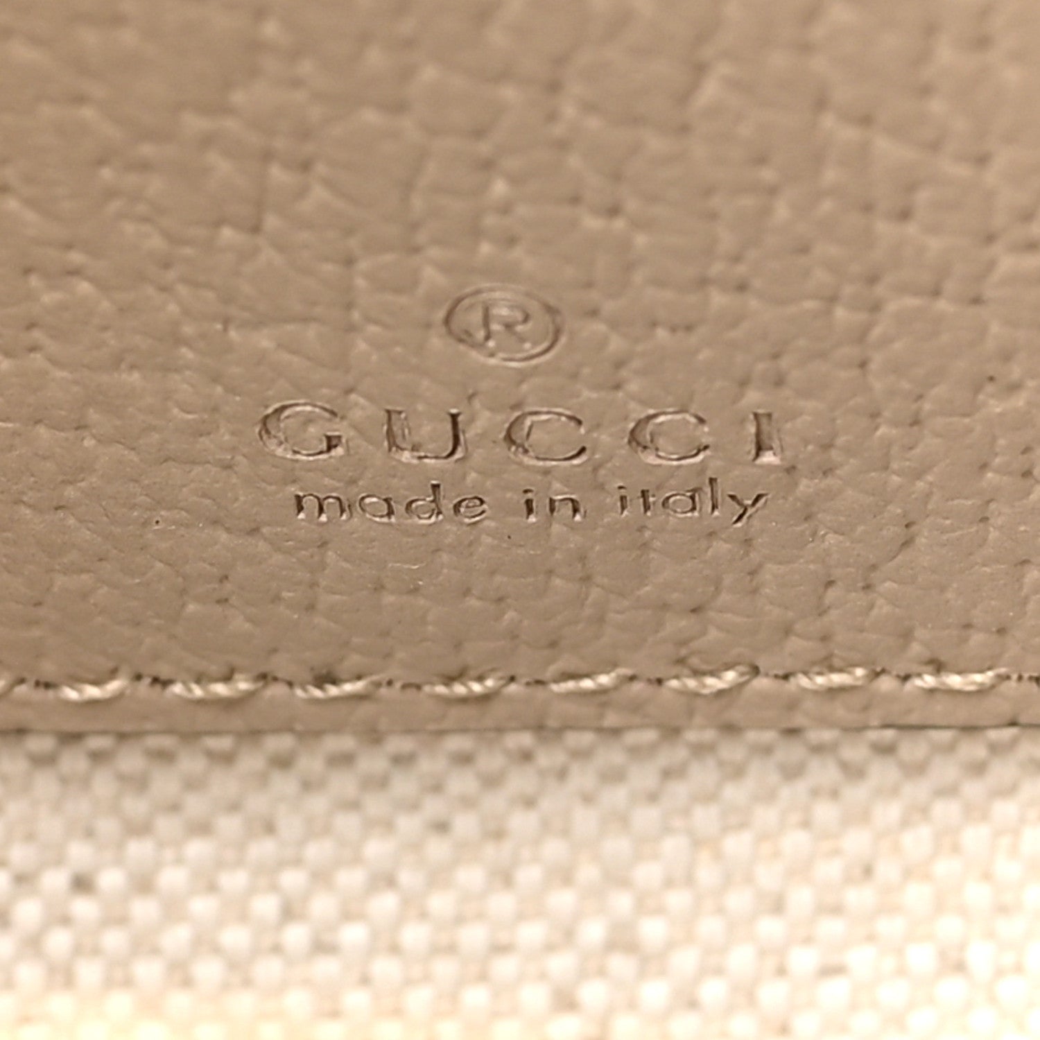Gucci GG Supreme Monogram Textured Dollar Calfskin Web Mini Ophidia Top Handle Bowler Bag Beige Mystic White Oatmeal 6 of 8