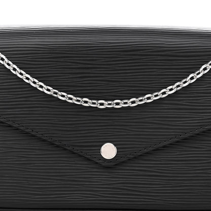 Louis Vuitton Epi Pochette Felicie Black 8 of 10