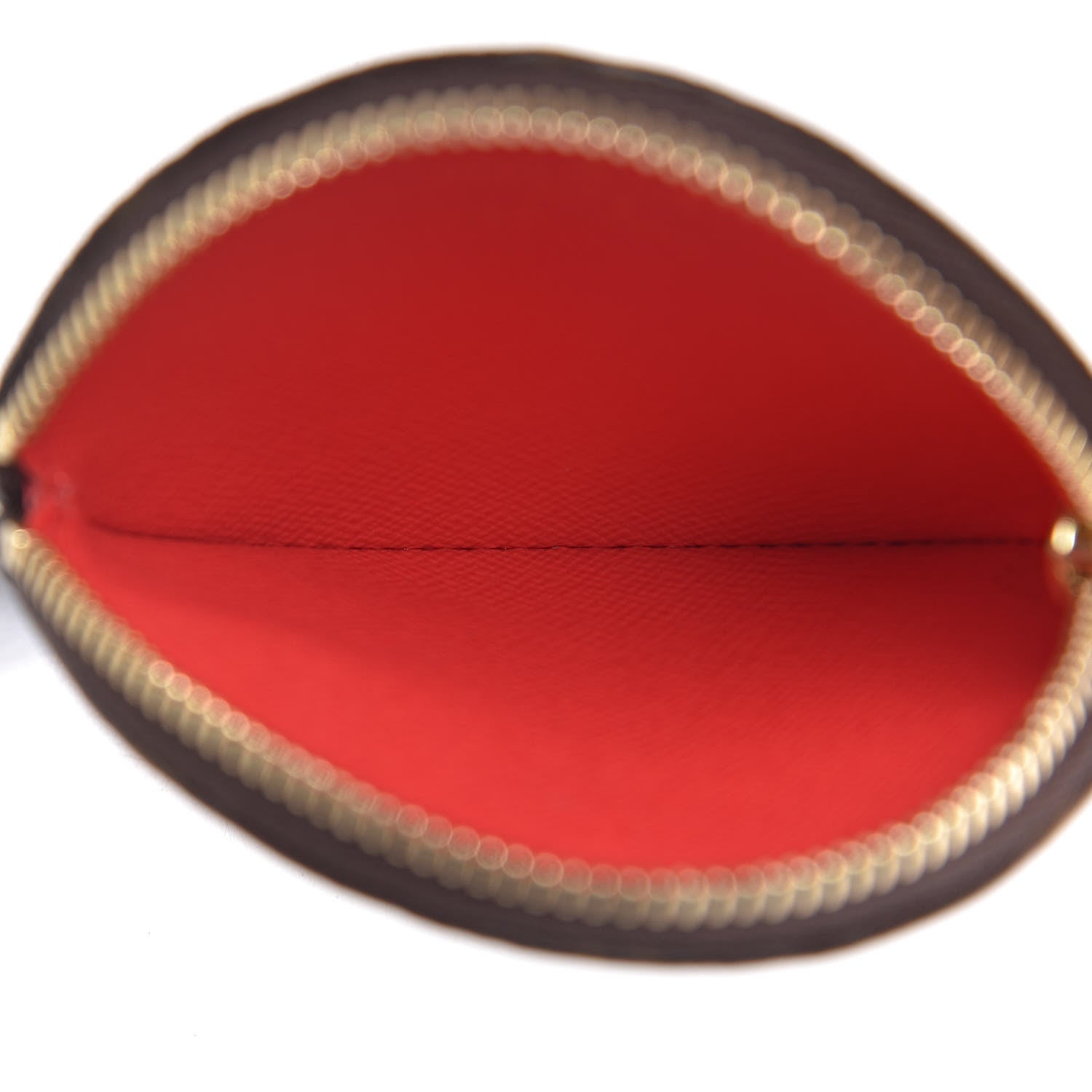 Louis Vuitton Monogram 2016 Christmas Animation Round Coin Purse Rouge 5 of 8