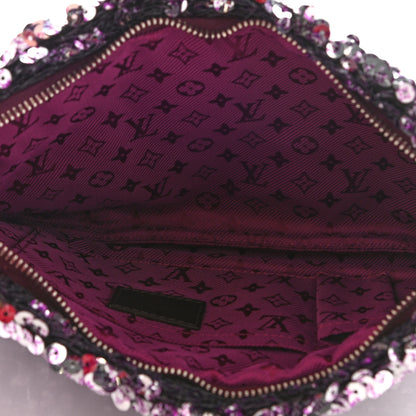 Louis Vuitton Sequin Pochette Rococo Violet 5 of 8