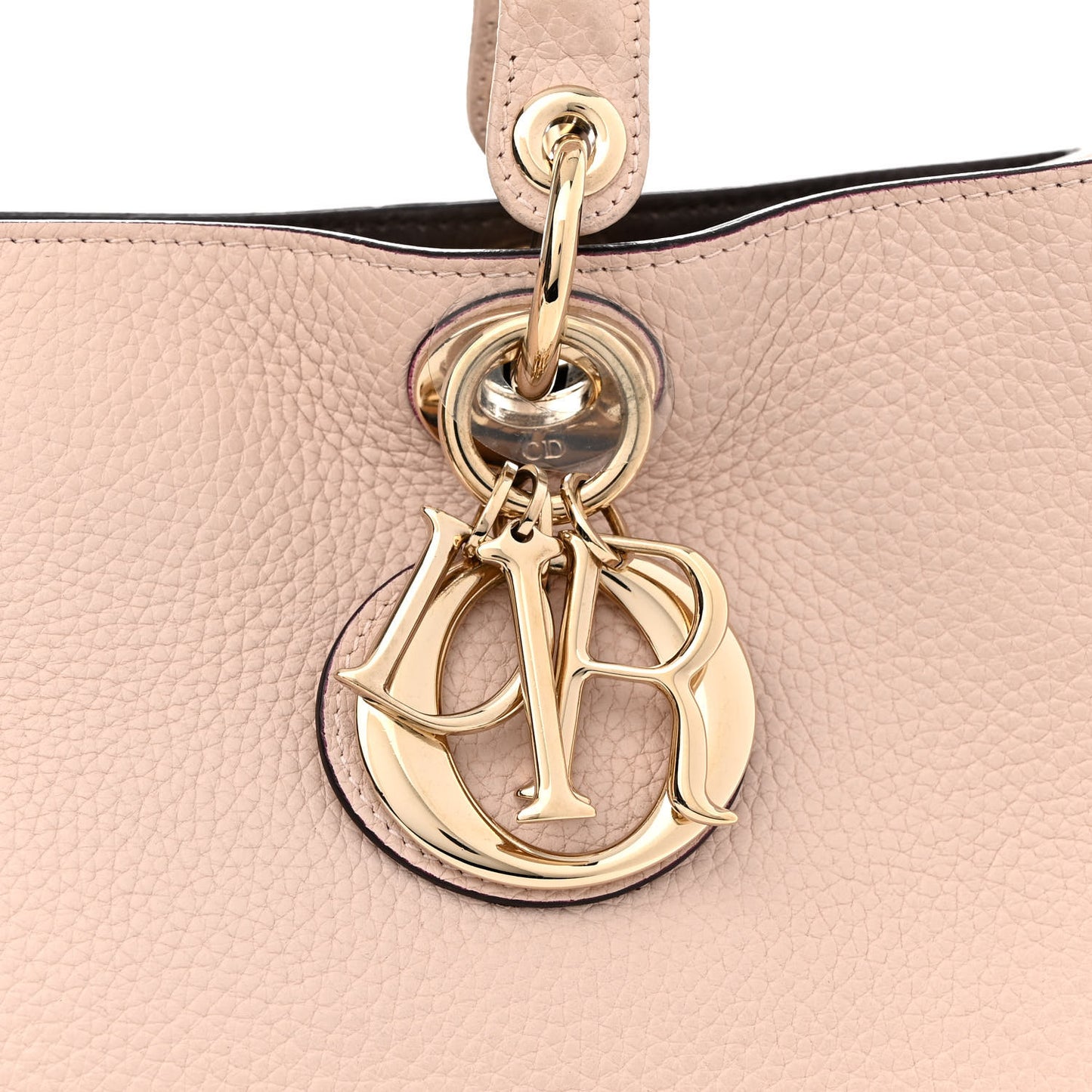 Bullcalf Medium Diorissimo Tote Rose Poudre
