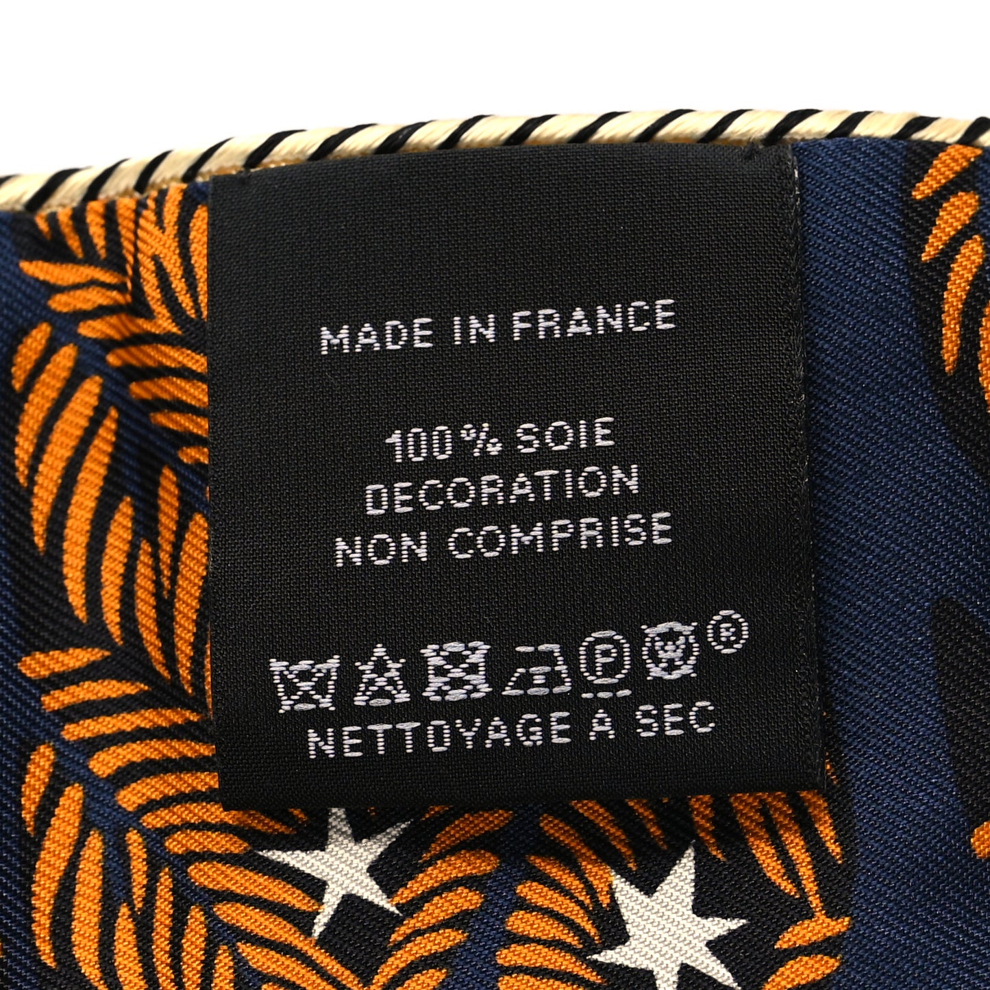 Silk Le Charme D Orphee Twilly Black Orange Creme