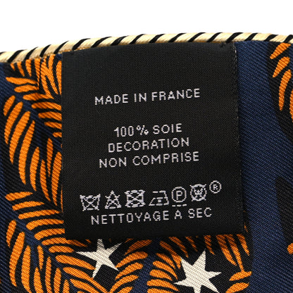 Hermes Silk Le Charme D Orphee Twilly Black Orange Creme 3 of 4