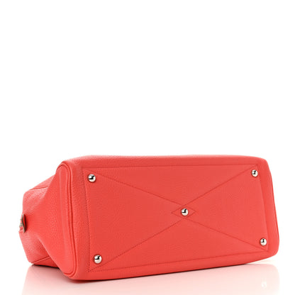 Hermes Taurillon Clemence Victoria II 35 Rose Jaipur 4 of 10