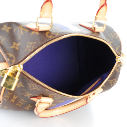Louis Vuitton Monogram My LV Heritage Speedy Bandouliere 25 Ivory Violet 7 of 7