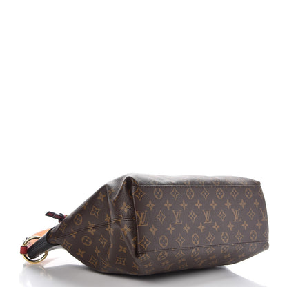 Louis Vuitton Monogram Tuileries Hobo Black 4 of 7