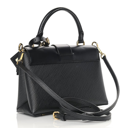 Louis Vuitton Epi One Handle Flap Bag Black 2 of 8
