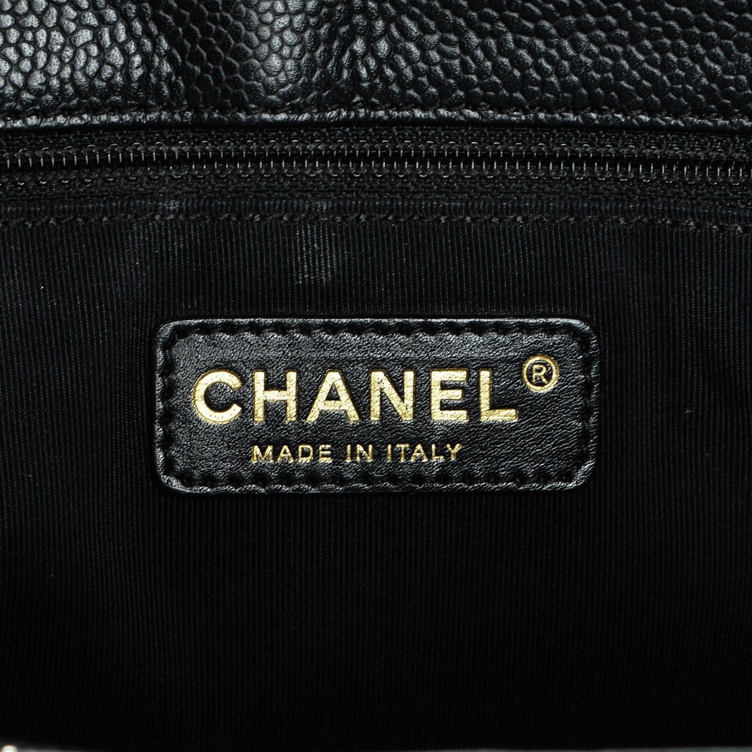 Chanel Caviar Quilted Grand Shopping Tote GST Black 6 of 11