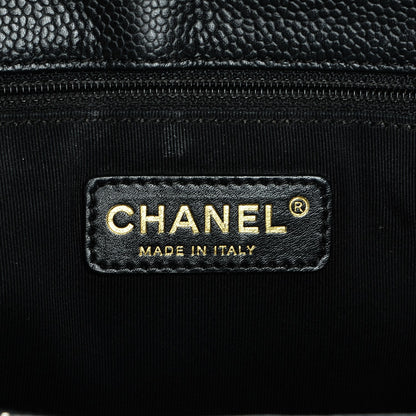Chanel Caviar Quilted Grand Shopping Tote GST Black 6 of 11