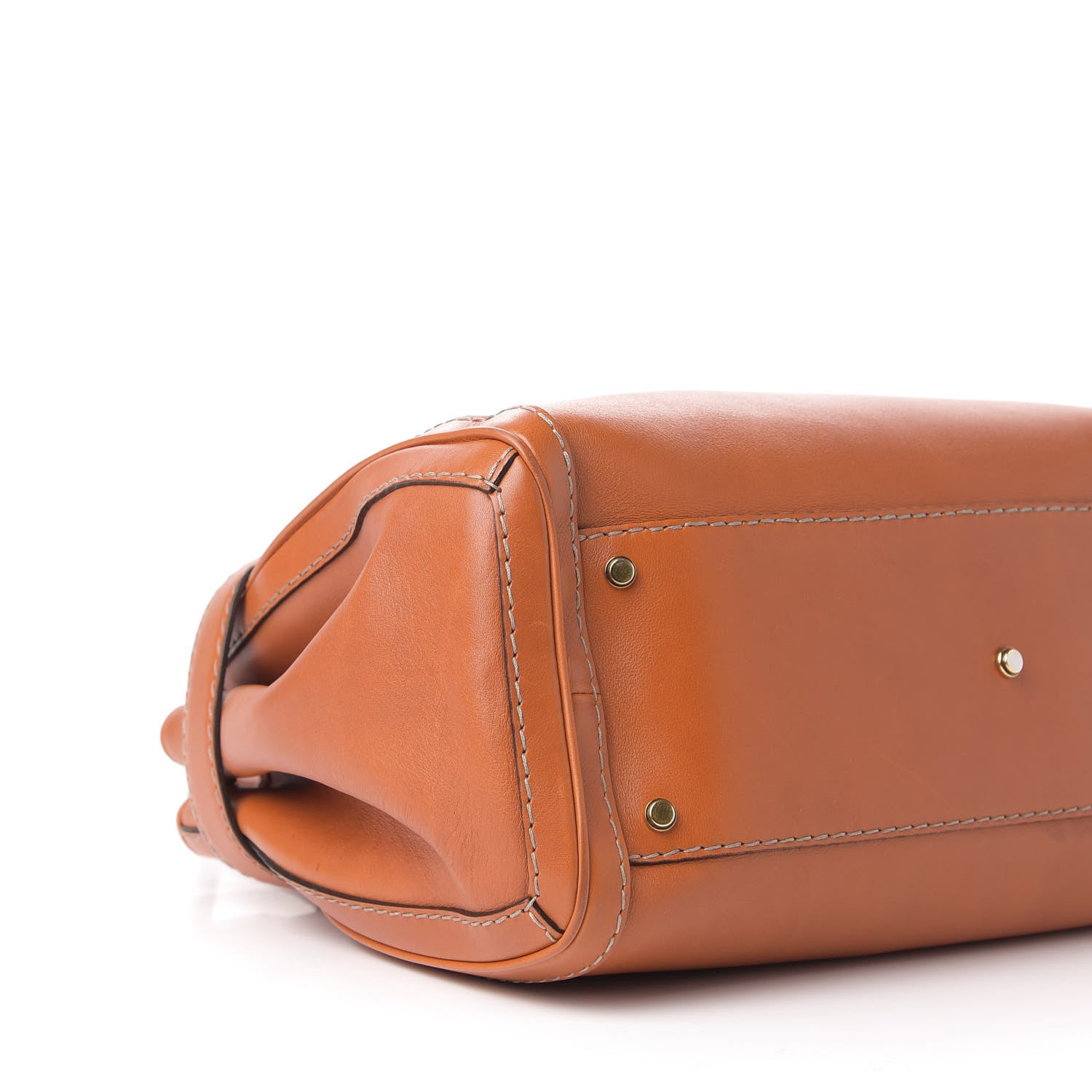 Gucci Calfskin Medium GG Running Tote Orange 10 of 14