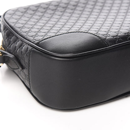 Gucci Microguccissima Mini Bree Messenger Bag Black 8 of 10