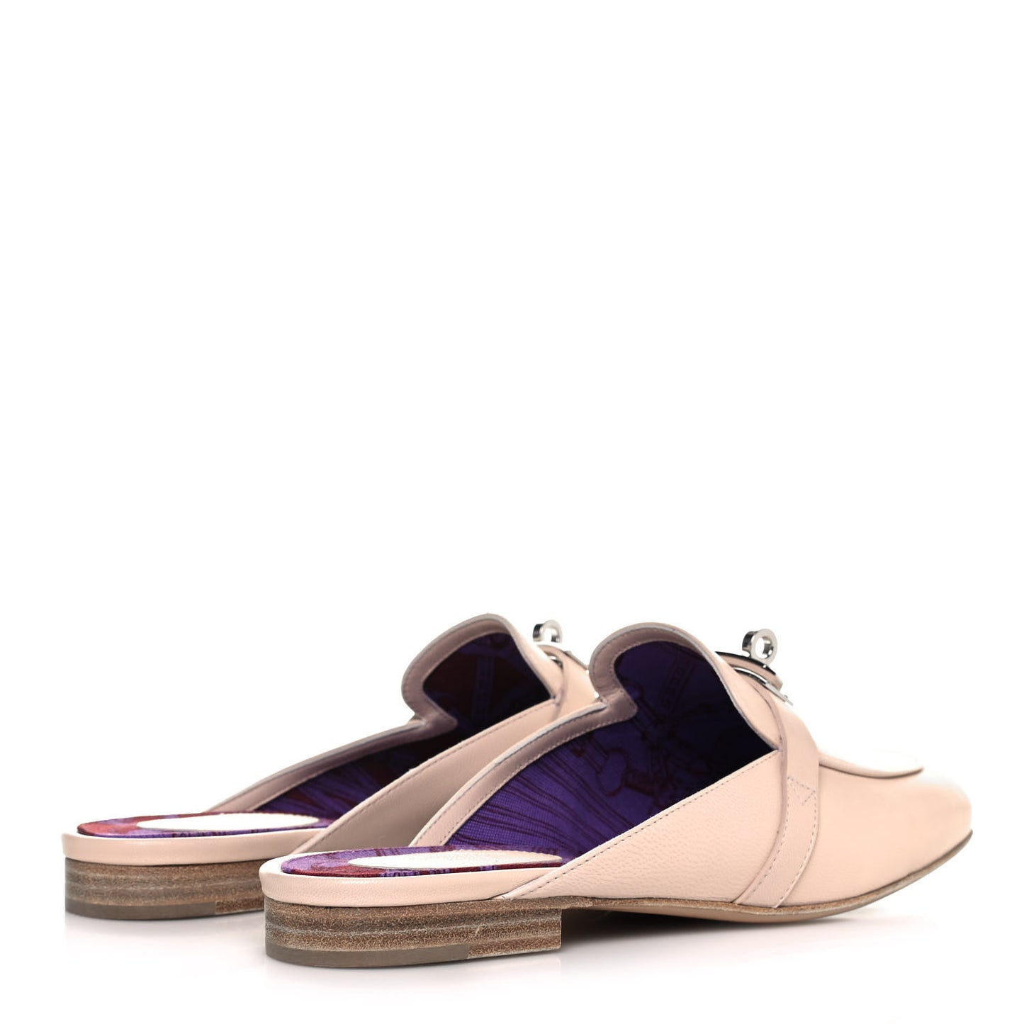 Goatskin Oz Mules 39 Blanc Poros