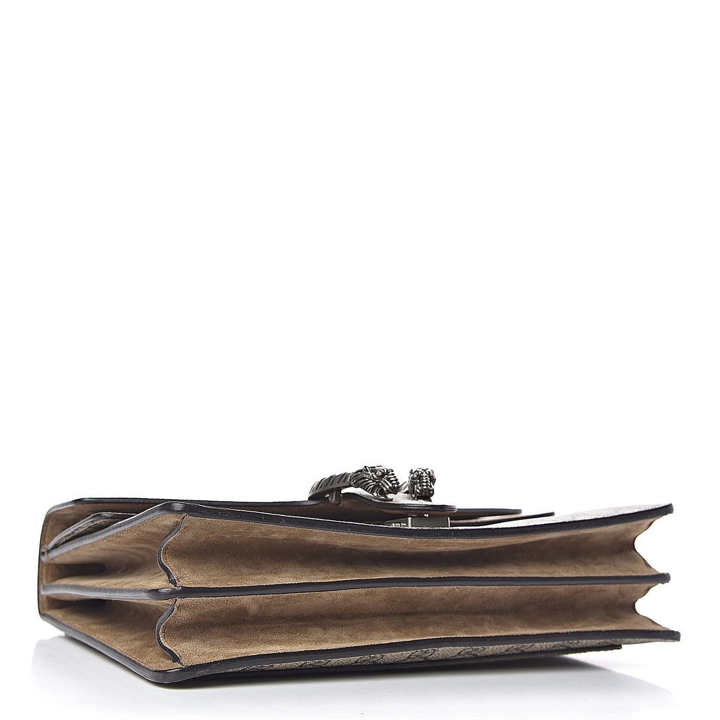 GG Supreme Monogram Medium Dionysus Shoulder Bag Taupe