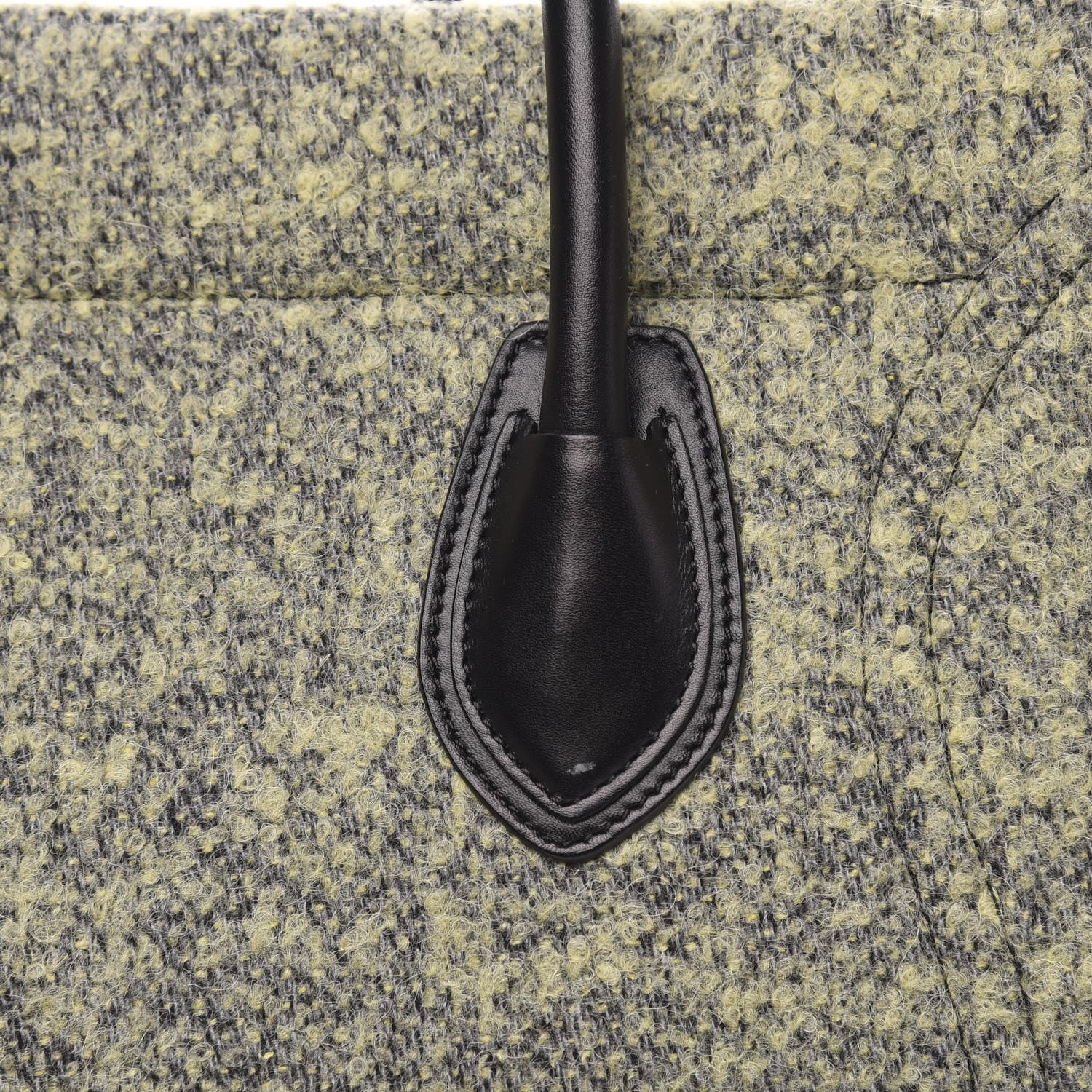 Celine Felt Medium Phantom Luggage Yellow Grey 6 of 11