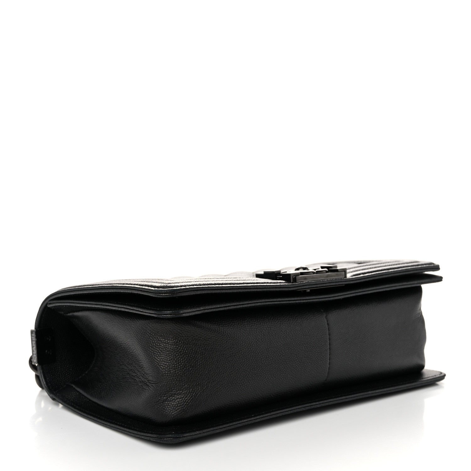 Chanel Caviar Quilted Medium Boy Flap So Black 4 of 10