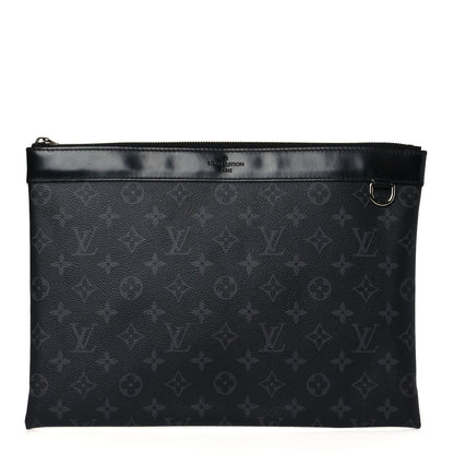 Louis Vuitton Monogram Eclipse Discovery Pochette GM 1 of 8