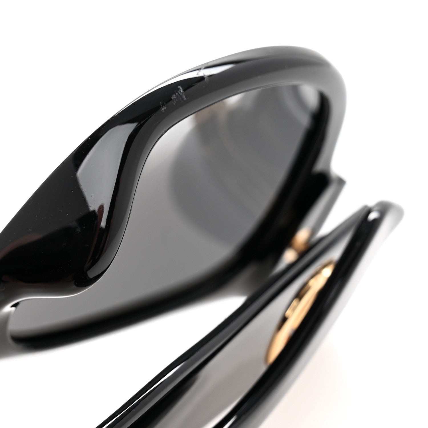 Gucci Acetate Square Frame Sunglasses GG0142SA Black 9 of 10