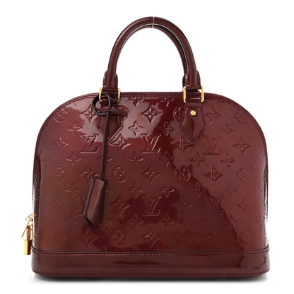 Louis Vuitton Vernis Alma PM Rouge Fauviste 1 of 9
